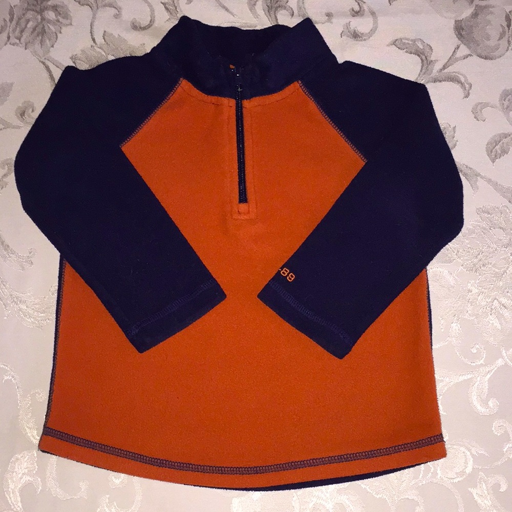 Gap half zip fleece sweatshirt for toddler boy